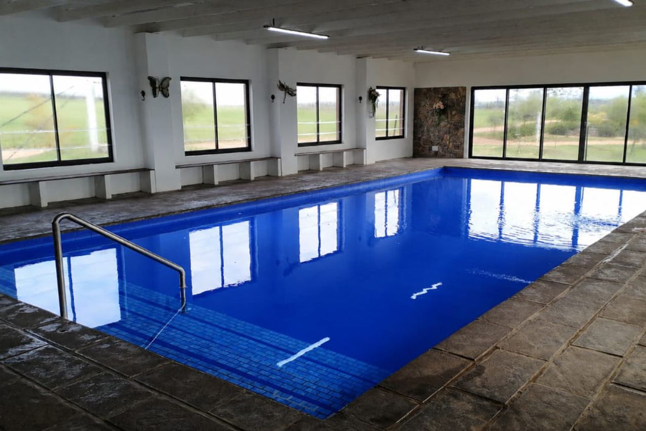 Large Heated Swimming Pool